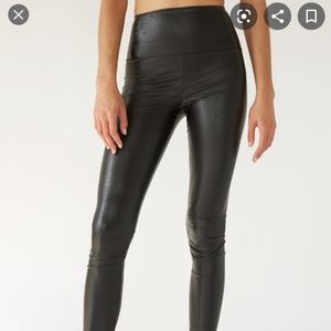 Aritzia faux leather high waist leggings